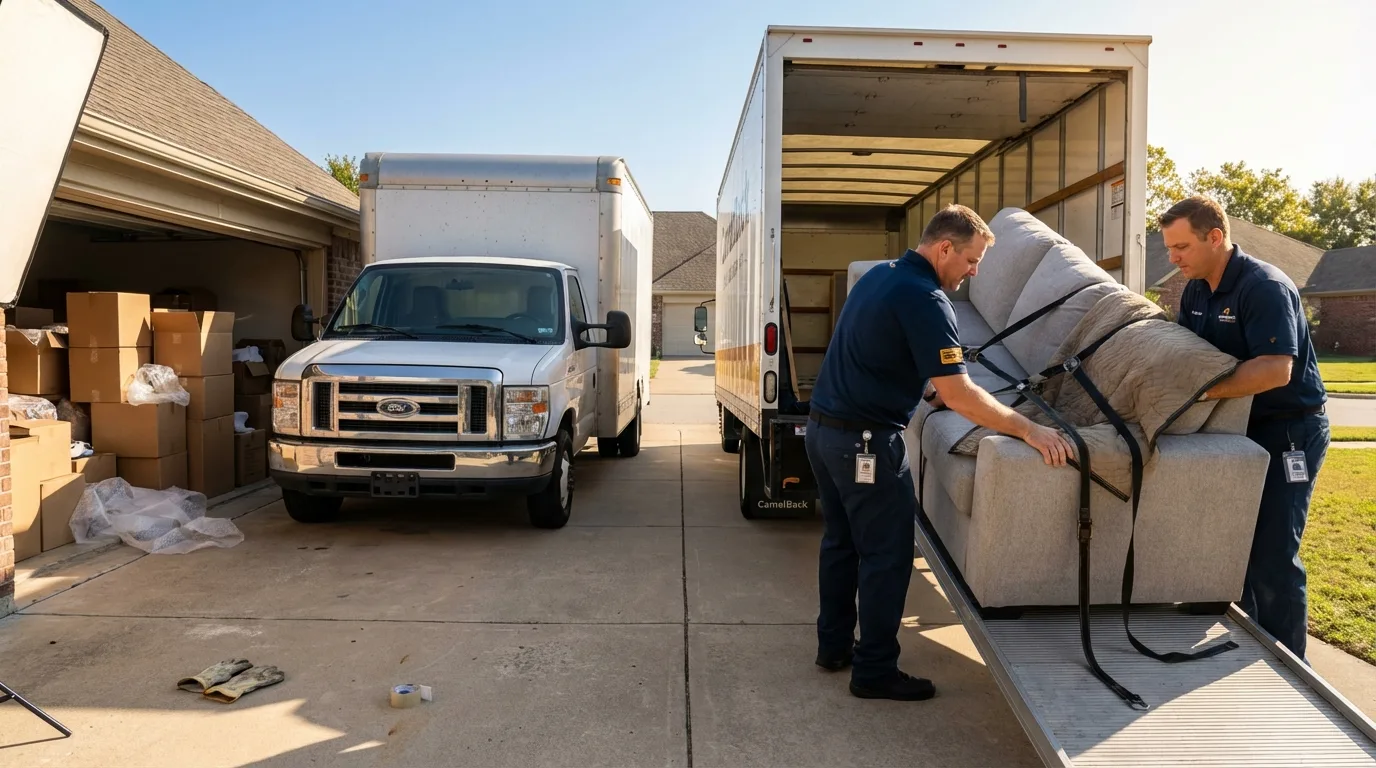DIY truck vs professional crew comparison in Tiptonville